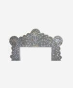 Mother of Pearl Grey Mirror Frame - Image 2