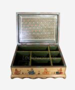 Bone inlay Painted Storage Box - Image 2