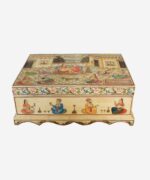 Bone inlay Painted Storage Box