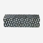 Bone Inlay Black And White Box