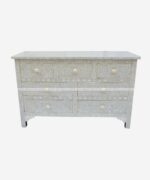Bone Inlay Drawer Sideboard