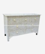 Bone Inlay Drawer Sideboard - Image 2