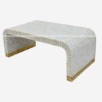 Bone Inlay Coffee Table