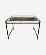 Bone inlay Stand Serving Tray - Image 2