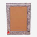 Blue Bone Inlay Mirror Frame