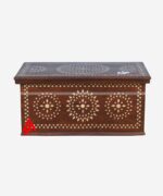 Wooden Mother Of Pearl Jewelry Storage Box