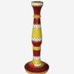 Wood Laker Color Candle Stand