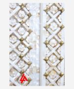 Wood Mother Of Pearl Door - Image 2