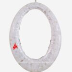 Wooden Mother Of Pearl Mirror Frame