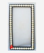 Wood Bone Inlay Mirror Frame