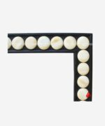 Wood Bone Inlay Mirror Frame - Image 2