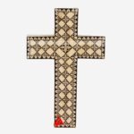 Decorative Wall Wooden Bone inlay Cross