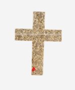 Antique Decorative Bone inlay Wall Cross