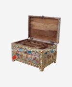 Wooden Hand Painted Box - Image 3