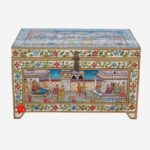 Wooden Hand Painted Box
