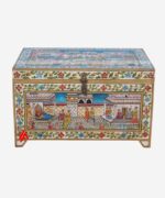 Wooden Hand Painted Box