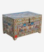 Wooden Hand Painted Box - Image 2