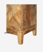 Wooden Brown Sideboard - Image 3