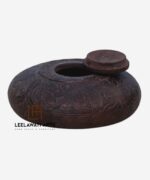 Wooden Antique Round Box - Image 2