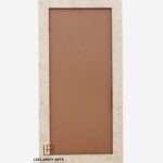 Wooden Bone Inlay Mirror Frame