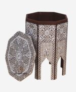 Special Mother Of Pearl Side Table - Image 3