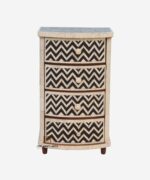 Zig Zag Design Storage Drawers