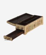 Royal Flower Design Hand Painted Box - Image 2