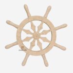 Wood Wall Decor Wheel
