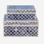 Royal Blue Boxes Set 2