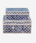 Royal Blue Boxes Set 2