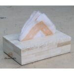 Wooden Bone Tissue Paper Box