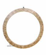 Hand Painted Bone Inlay Mirror Frame - Image 2