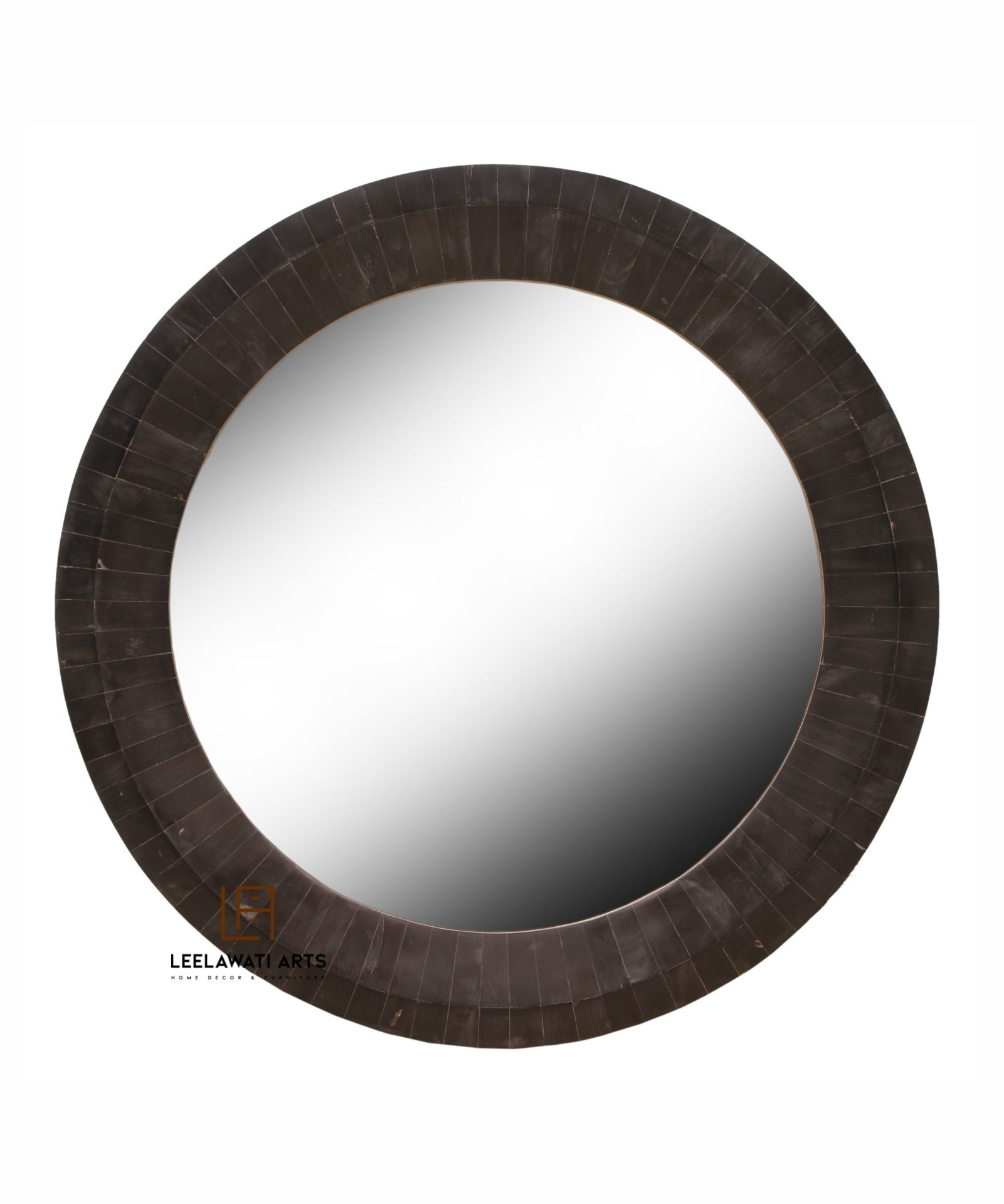 Untitled-design-2021-11-16T185850.456.jpg Wall Decor Round Mirror Frame - Image 1