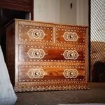 Bone Inlay Chest Of Drawers