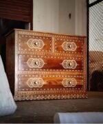 Bone Inlay Chest Of Drawers
