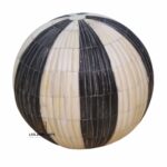 Decorative Black And White Boll