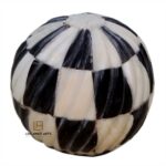 Art Decorative Black And White Boll