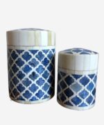 Wood Bone Inlay Mughal Design Box - Image 2