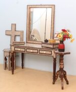 Coffee Table Mughal Design (Foldable Legs) - Image 5