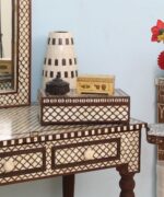 Coffee Table Mughal Design (Foldable Legs) - Image 4