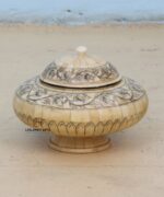 Hand Painted Antique And Unique Look Storage Box