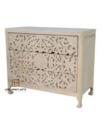 Leelawati Arts : Wooden Handcarved Dresser - Image 2