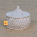 Leelawati Arts : Bone Inlay White Color Craving Design Unique Storage Box