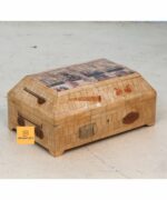 Leelawati Arts : Wooden Bone Inlay Hand Painted Decorative Box - Image 2
