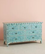 Leelawati Arts : Bone Inlay Chest Of 7 Drawer With Good Storage Sideboard