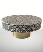 Leelawati Arts : Bone Inlay Flower Design Center Table And Coffee Table