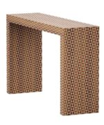 Leelawati Arts : Wooden Bone Inlay Desk Console Table - Image 2