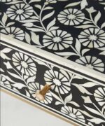 Leelawati Arts : Wooden Bone Inlay Desk Console Table Writing Desk - Image 2