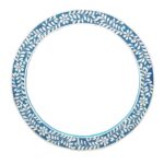 Leelawati Arts : Wall Decor Bone Inlay Flower Design Mirror Frame