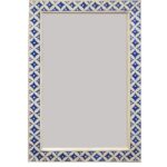 Leelawati Arts : Wall Decor Bone Inlay Eye Design Mirror Frame